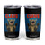 Funny Claws Cat Tumbler Cup Horror Movie Parody TS12 Black Print Your Wear