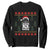 Funny Xmas Black Cat Sweatshirt Christmas Tree Killer Santa Kitten TS12 Black Print Your Wear