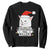 Funny Xmas Grumpy Cat Sweatshirt Christmas Tree Killer Santa Kitten TS12 Black Print Your Wear