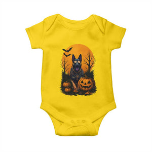Cool German Shepherd Police Dog Celebrate Halloween Baby Onesie TS12 Daisy Print Your Wear