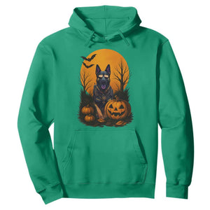 Cool German Shepherd Police Dog Celebrate Halloween Hoodie TS12 Irish Green Print Your Wear