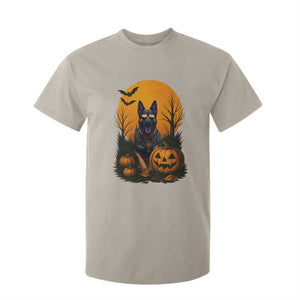 Cool German Shepherd Police Dog Celebrate Halloween T Shirt For Kid TS12 Sand Print Your Wear