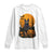 Cool German Shepherd Police Dog Celebrate Halloween Long Sleeve Shirt TS12 White Print Your Wear