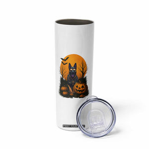 Cool German Shepherd Police Dog Celebrate Halloween Skinny Tumbler TS12 Print Your Wear