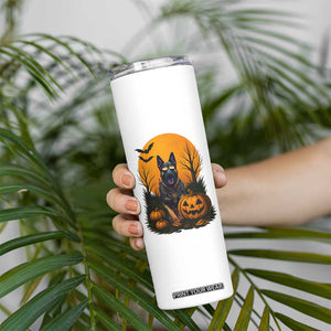 Cool German Shepherd Police Dog Celebrate Halloween Skinny Tumbler TS12 Print Your Wear