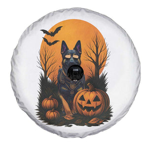 Cool German Shepherd Police Dog Celebrate Halloween Spare Tire Cover TS12 Print Your Wear