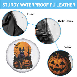 Cool German Shepherd Police Dog Celebrate Halloween Spare Tire Cover TS12 Print Your Wear