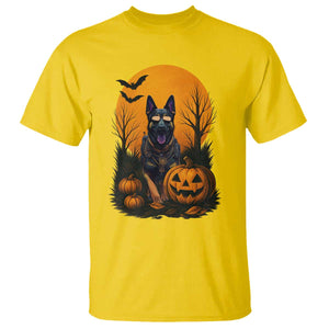 Cool German Shepherd Police Dog Celebrate Halloween T Shirt TS12 Daisy Print Your Wear