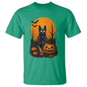Cool German Shepherd Police Dog Celebrate Halloween T Shirt TS12 Irish Green Print Your Wear