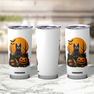 Cool German Shepherd Police Dog Celebrate Halloween Tumbler Cup TS12 Print Your Wear