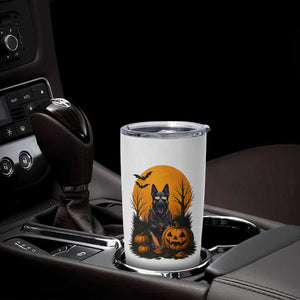 Cool German Shepherd Police Dog Celebrate Halloween Tumbler Cup TS12 Print Your Wear