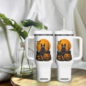 Cool German Shepherd Police Dog Celebrate Halloween Tumbler With Handle TS12 Print Your Wear