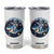 Funny Space Cat Wants Astronaut Tumbler Cup Sharks Sci fi Fan Universe TS12 White Print Your Wear