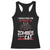 I Would Push You in Front Of Zombies To Save My Cat Racerback Tank Top Halloween Cat TS12 Black Print Your Wear