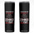 I Would Push You in Front Of Zombies To Save My Cat Skinny Tumbler Halloween Cat TS12 Black Print Your Wear