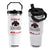 I Would Push You in Front Of Zombies To Save My Cat Flip Straw Tumbler Halloween Cat TS12 One Size: 30 oz White Print Your Wear