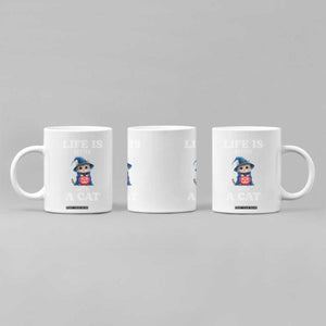 Halloween Kitty Coffee Mug Cute Life Is Better With A Cat TS12 Print Your Wear