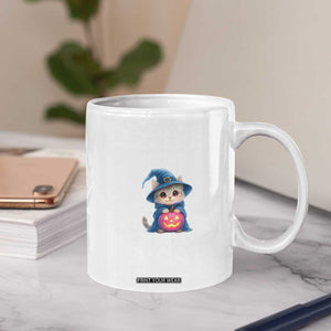 Halloween Kitty Coffee Mug Cute Life Is Better With A Cat TS12 Print Your Wear