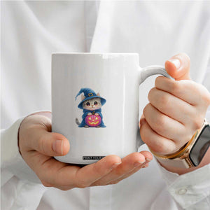 Halloween Kitty Coffee Mug Cute Life Is Better With A Cat TS12 Print Your Wear
