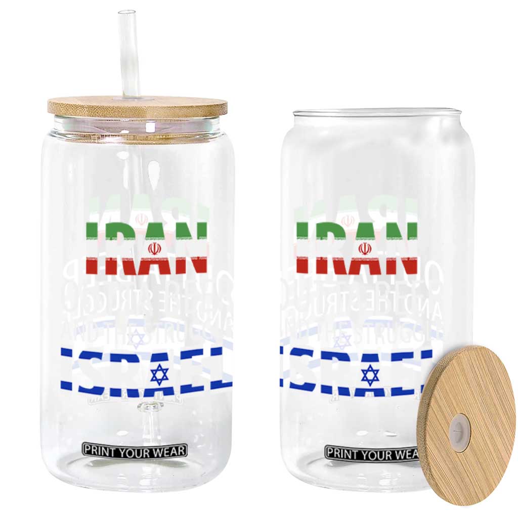 Funny Political Satire Glass Can Iran Outta Beer And The Struggle Israel