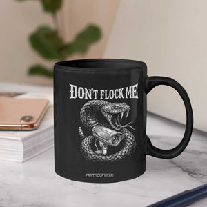 Anti Surveillance Camera Rattlesnake Coffee Mug Dont Flock Me