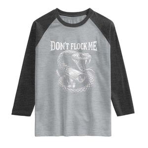 Anti Surveillance Camera Rattlesnake Raglan Shirt Dont Flock Me