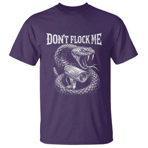 Anti Surveillance Camera Rattlesnake T Shirt Dont Flock Me