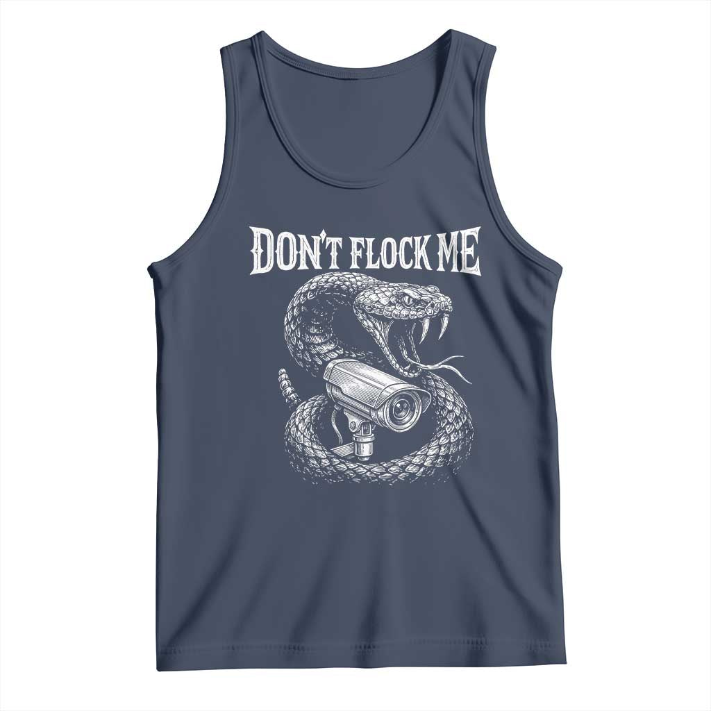 Anti Surveillance Camera Rattlesnake Tank Top Dont Flock Me