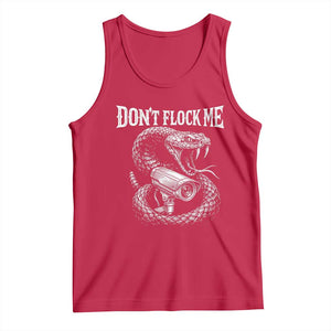 Anti Surveillance Camera Rattlesnake Tank Top Dont Flock Me
