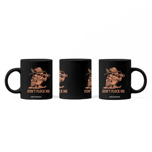 Funny Bird Watching Detective Birdwatcher Coffee Mug Dont Flock Me