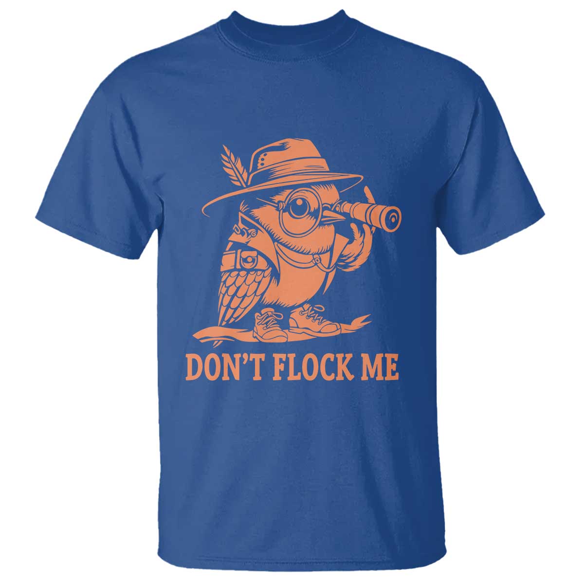 Funny Bird Watching Detective Birdwatcher T Shirt Dont Flock Me