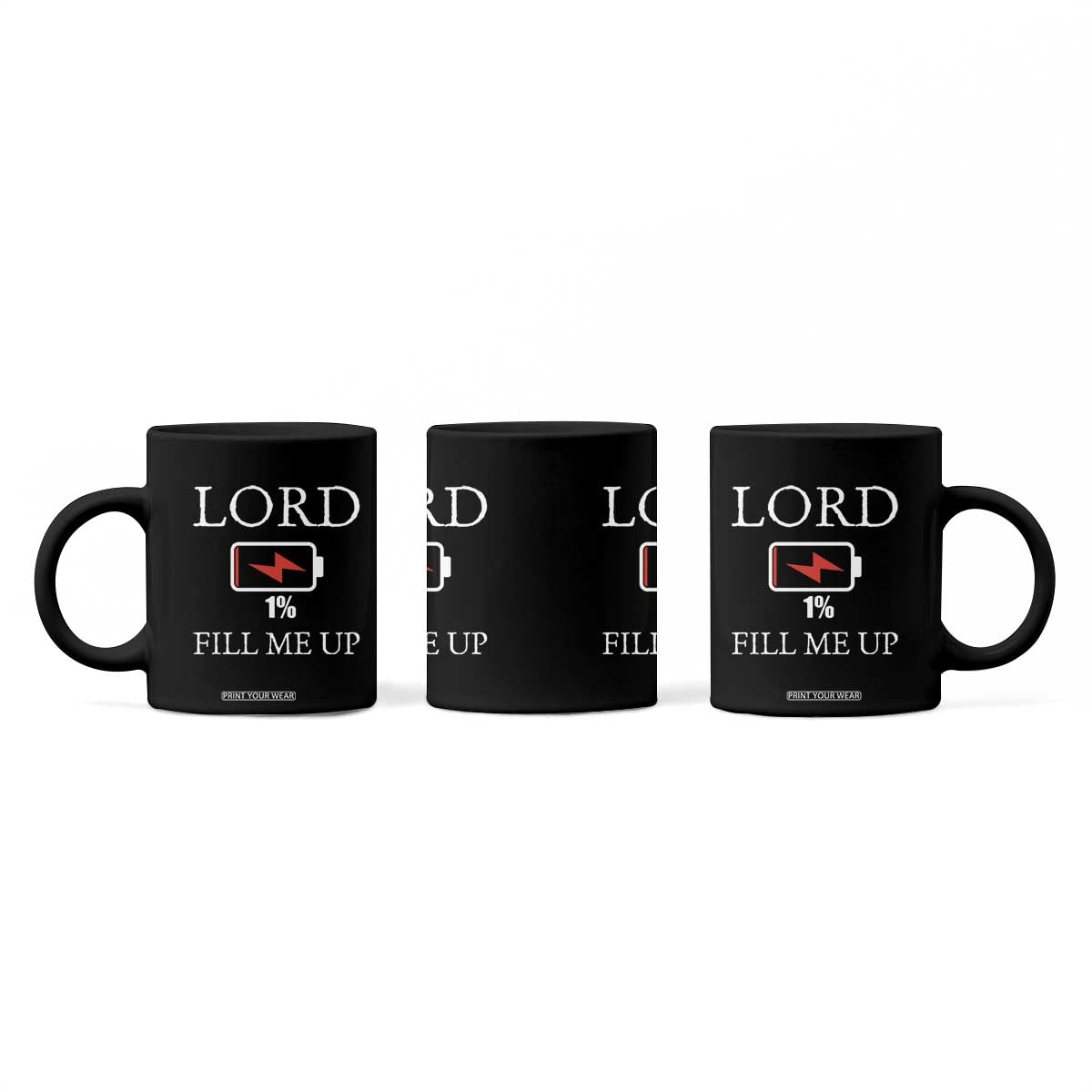 Lord Fill Me Up Faith Christian Jesus Coffee Mug Funny Spiritual Fuel