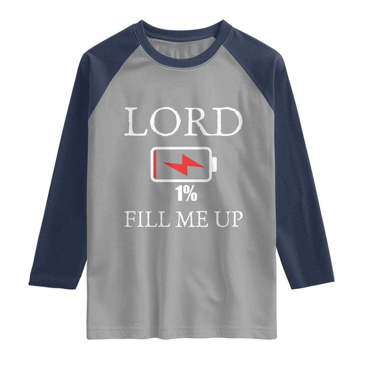 Lord Fill Me Up Faith Christian Jesus Raglan Shirt Funny Spiritual Fuel