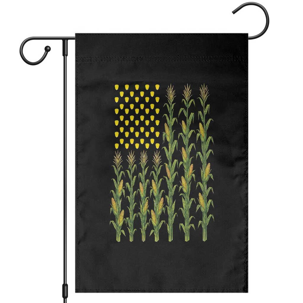 Vintage Corn American Flag Garden Flag Patriotic Farmer Farm Gift TS12 Black Print Your Wear
