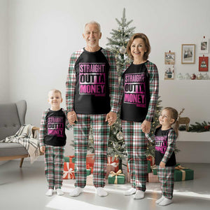 Funny Girl Dad Life Plaid Pajama Set Broke Dad Out Of Money