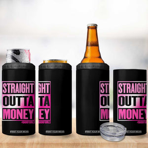 Funny Girl Dad Life 4 in 1 Can Cooler Tumbler Broke Dad Out Of Money
