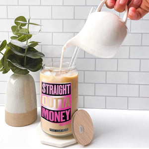Funny Girl Dad Life Glass Can Broke Dad Out Of Money