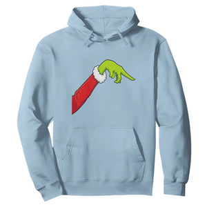Funny Green Hand Basketball Pointing Meme Hoodie Christmas Holiday Gift