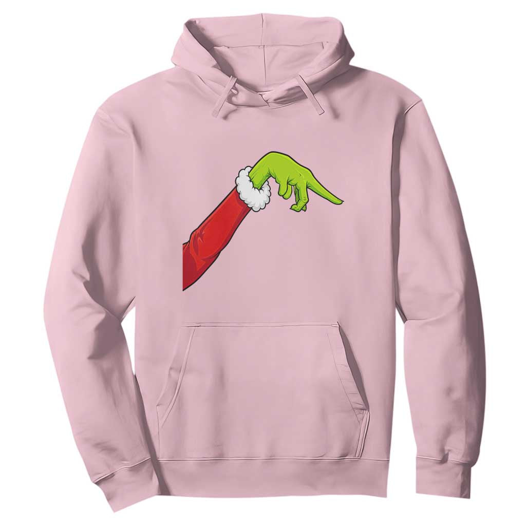 Funny Green Hand Basketball Pointing Meme Hoodie Christmas Holiday Gift