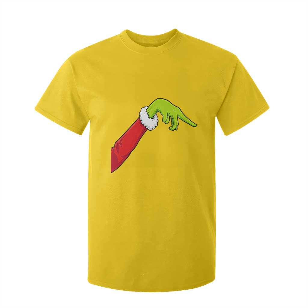 Funny Green Hand Basketball Pointing Meme T Shirt For Kid Christmas Holiday Gift