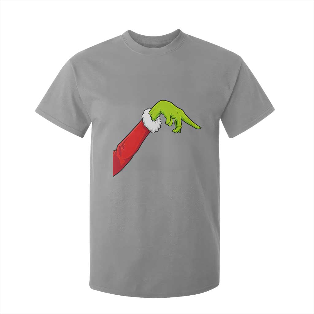 Funny Green Hand Basketball Pointing Meme T Shirt For Kid Christmas Holiday Gift