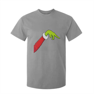 Funny Green Hand Basketball Pointing Meme T Shirt For Kid Christmas Holiday Gift