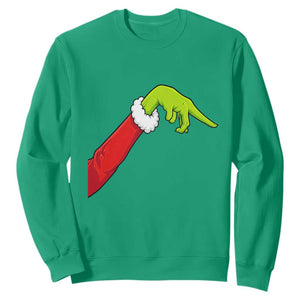 Funny Green Hand Basketball Pointing Meme Sweatshirt Christmas Holiday Gift