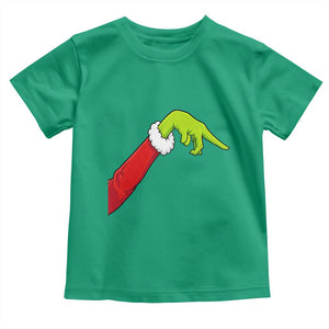 Funny Green Hand Basketball Pointing Meme Toddler T Shirt Christmas Holiday Gift