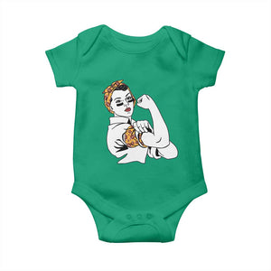 We Can Do It Game Day Baby Onesie Rosie The Riveter Strong Woman Football Fan