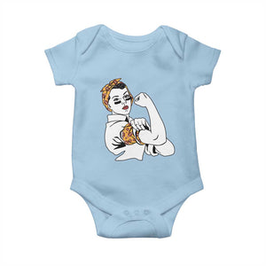 We Can Do It Game Day Baby Onesie Rosie The Riveter Strong Woman Football Fan