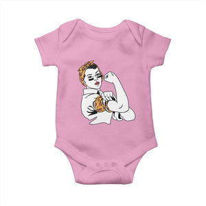 We Can Do It Game Day Baby Onesie Rosie The Riveter Strong Woman Football Fan