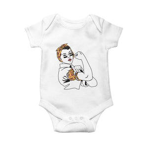 We Can Do It Game Day Baby Onesie Rosie The Riveter Strong Woman Football Fan