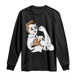 We Can Do It Game Day Long Sleeve Shirt Rosie The Riveter Strong Woman Football Fan