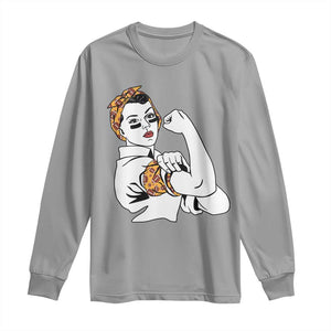We Can Do It Game Day Long Sleeve Shirt Rosie The Riveter Strong Woman Football Fan